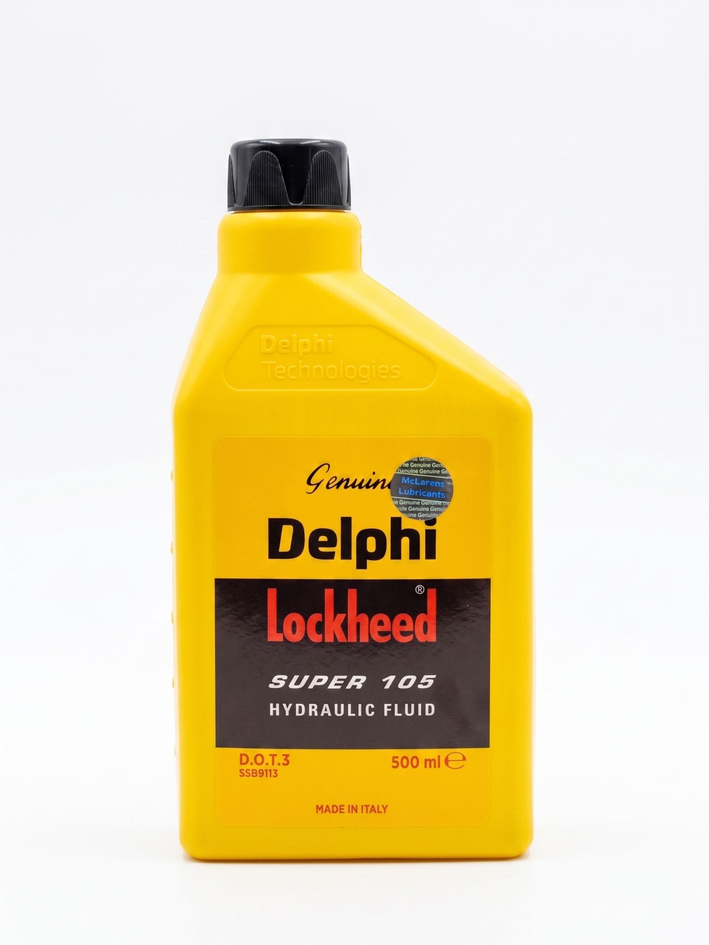 Delphi Lockheed Super 105 Hydraulic Fluid (DOT 3 - 500ml)