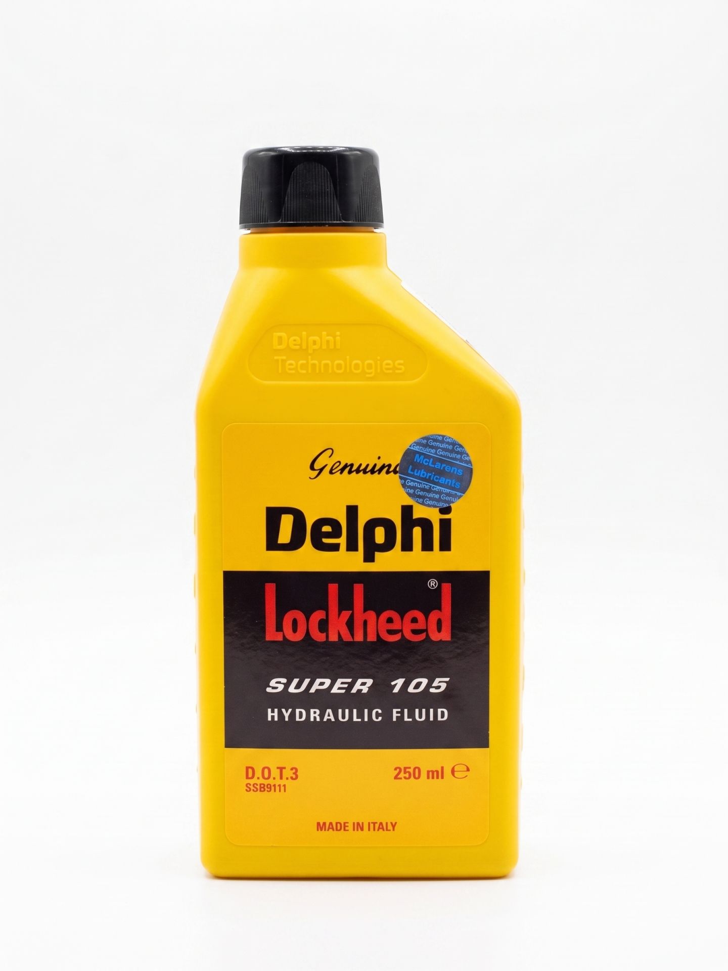 Delphi Lockheed Super 105 Hydraulic Fluid (DOT 3 - 250ml)